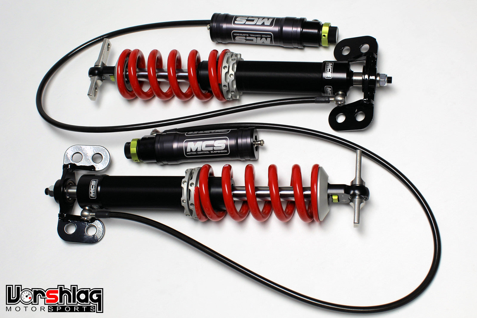 MCS RR2 Remote Double Adjustable Monotube Dampers (Ford S650 Mustang w/o Magneride)