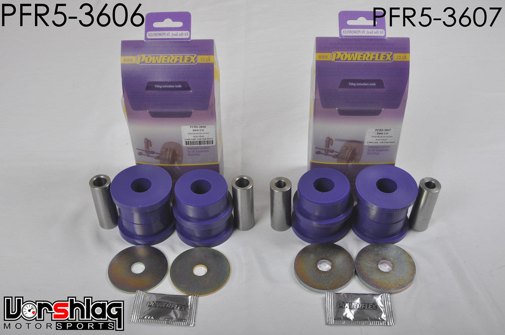 Powerflex Bushings for BMW E36