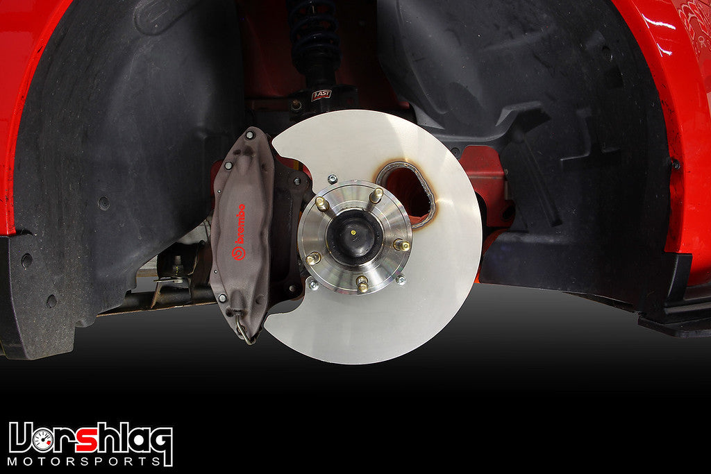 Vorshlag S197 3" Oval Brake Duct Backing Plates (Pair) [94-2042-LH]