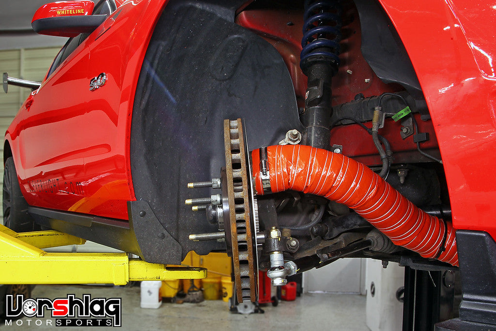 Vorshlag S197 3" Oval Brake Duct Backing Plates (Pair) [94-2042-LH]