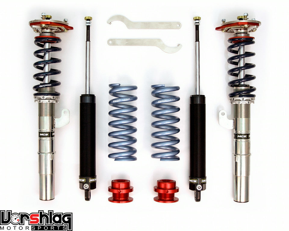 MCS RR2 Remote Double Adjustable Monotube Dampers (BMW E92 M3 + E82 1M)