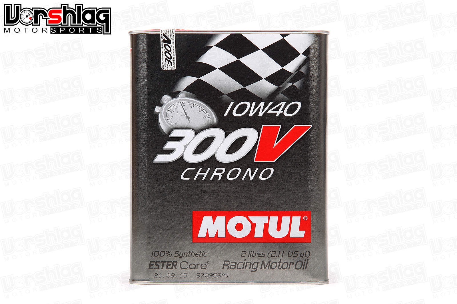 Motul 300V Chrono 10W40 Oil 2 Liter Container (4 Cans) (104243)