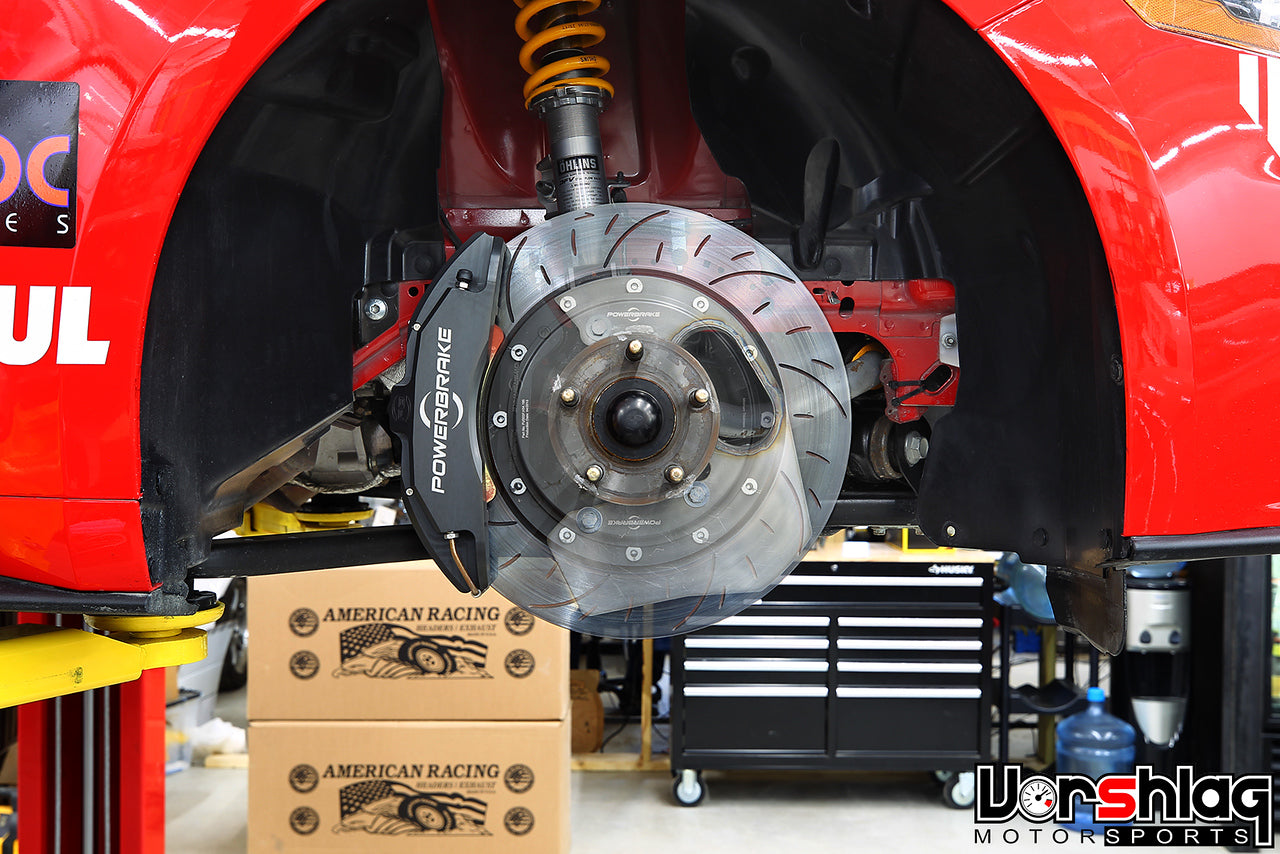 Vorshlag S550 4" Oval Brake Duct Backing Plates (Pair) [94-4762-LG] - PP1 only!