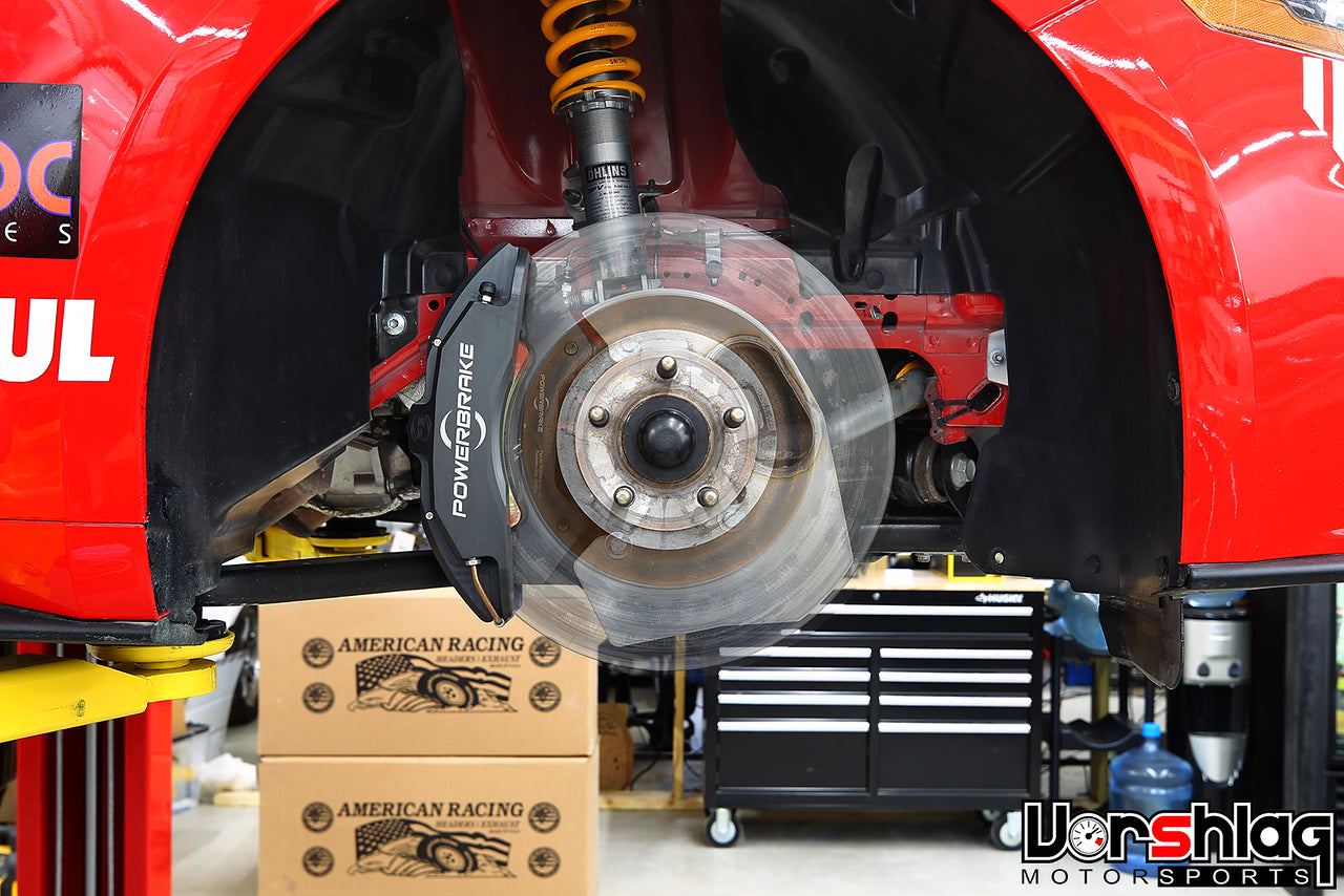 Vorshlag S550 4" Oval Brake Duct Backing Plates (Pair) [94-4762-LG] - PP1 only!