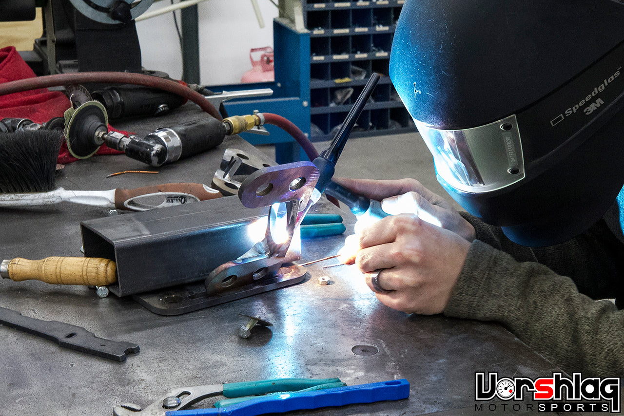 Vorshlag Spherical Rear Shock Mounts, 2015-19 S550 Mustang - Coilover Applications (pair)