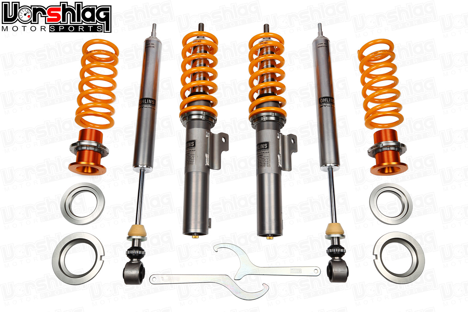 Ohlins Road & Track kit for AWD VW MkVII & MkVIII MQB (2012-) [VWS MU21S2]