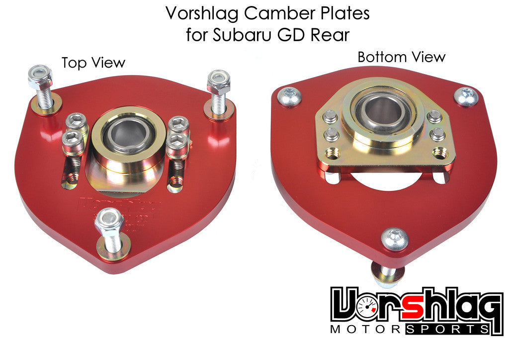 Vorshlag Subaru GD Camber Plates & Perches, Rear