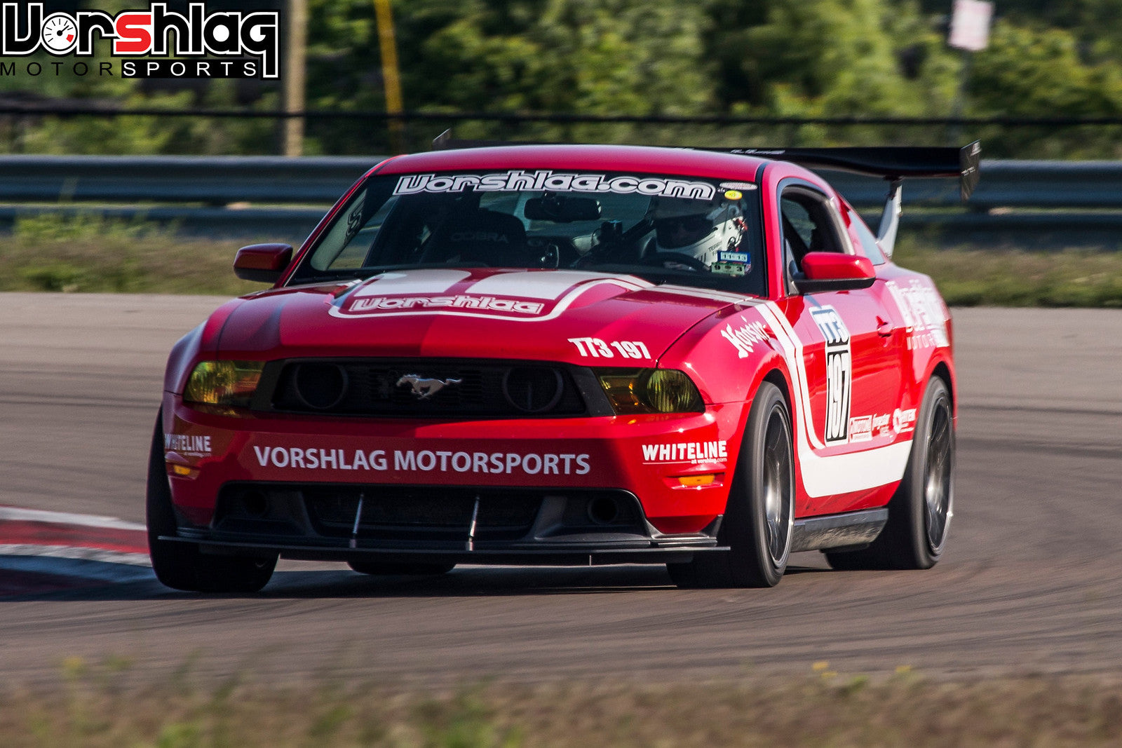 Whiteline Front & Rear Adj Swaybar Kit, S197 Mustang