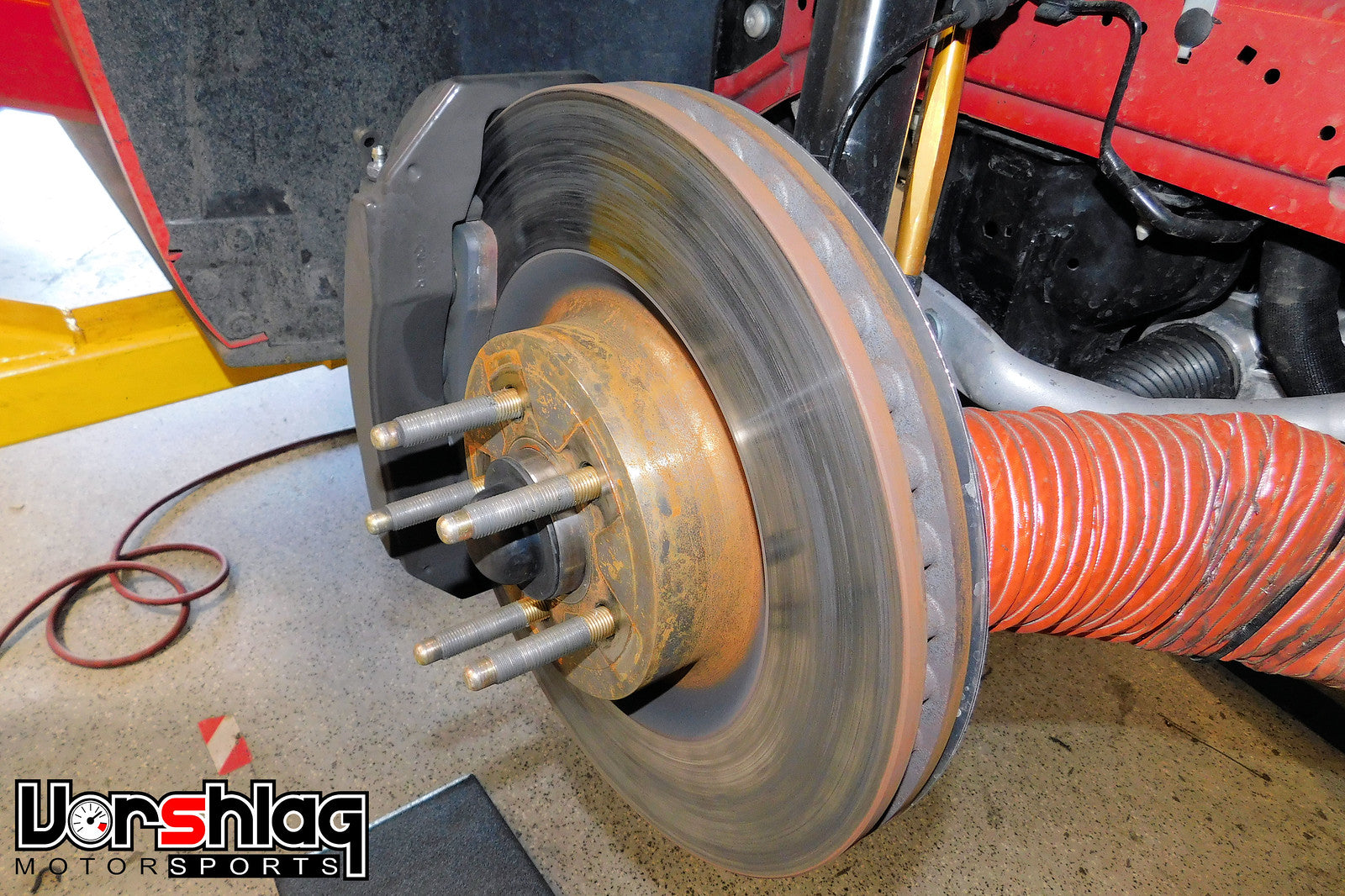 Vorshlag S550 4" Oval Brake Duct Backing Plates (Pair) [94-4762-LG] - PP1 only!