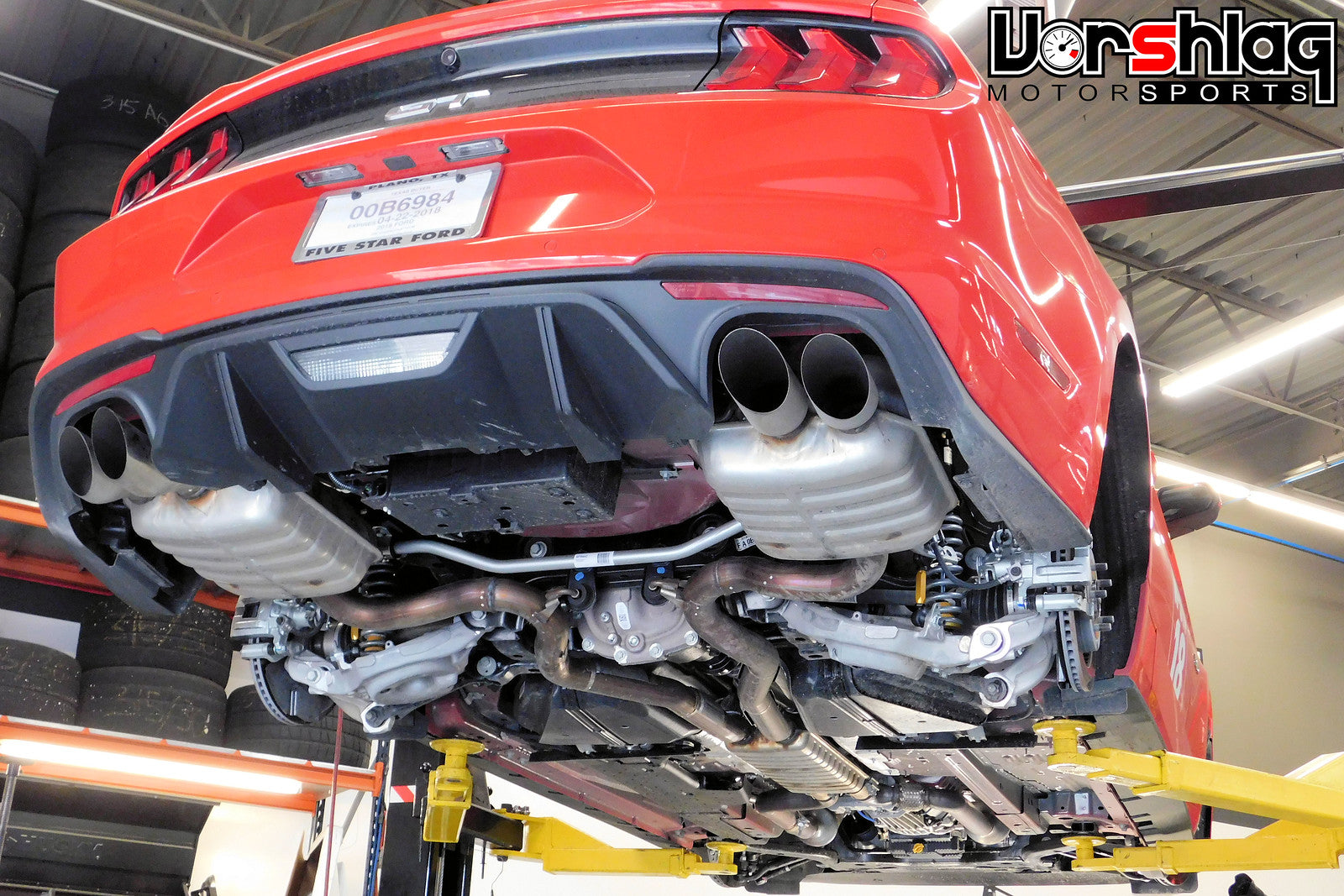 Whiteline Rear Adj Swaybar Kit, S550 Mustang