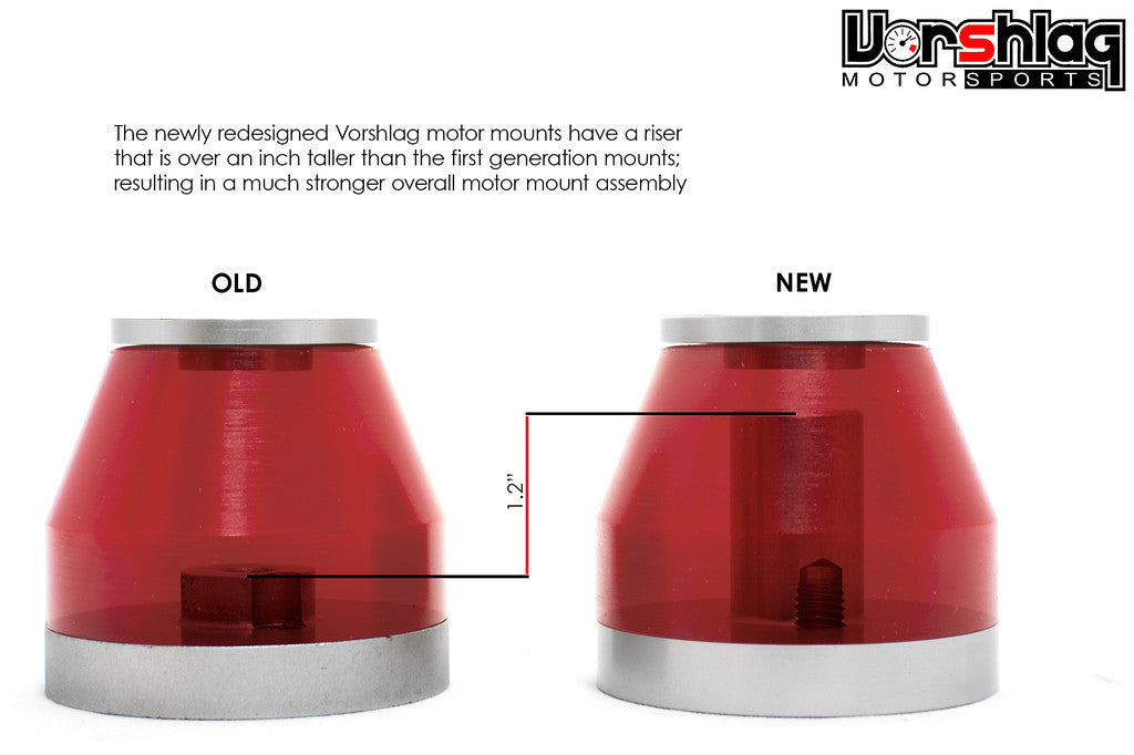 E36/46/E92 NYLON Competition Motor Mounts, Pair