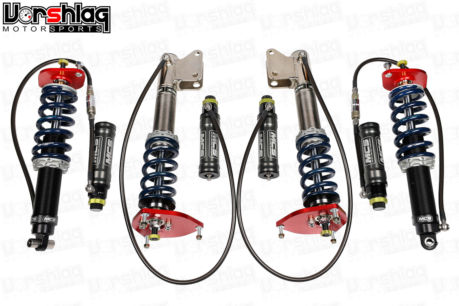 MCS RR3 Remote Triple Adjustable Monotube Dampers (BMW E46