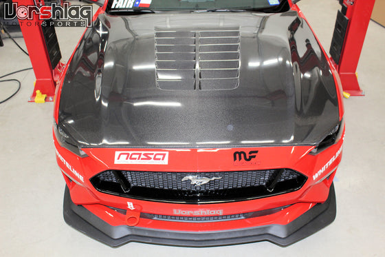 Anderson Performance Carbon Fiber GT5 Hood, 2018-19 Mustang GT/V6/Ecoboost