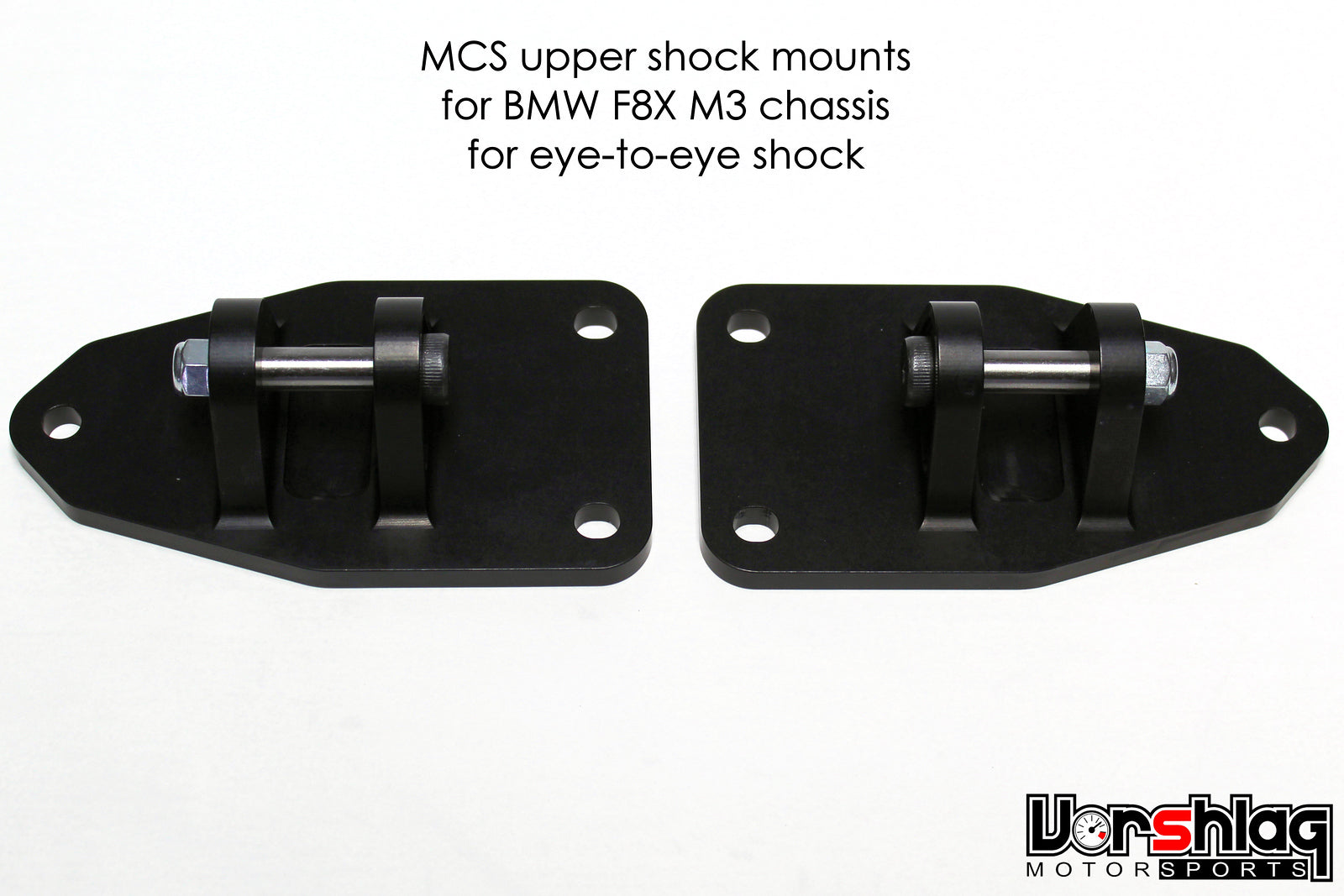 MCS TT1 Single Adjustable Monotube Dampers (BMW F80 M4/M3/M2/M2C)