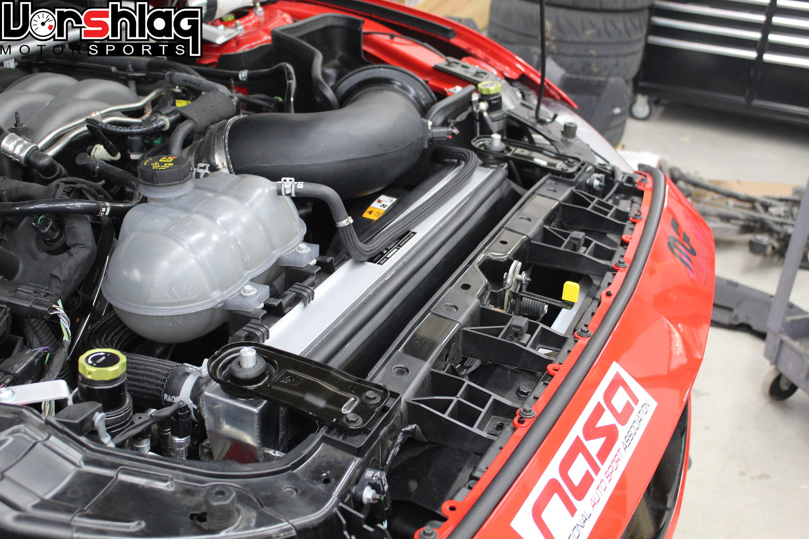 Mishimoto Performance Aluminum Radiator, 2015-up Mustang GT + Shelby GT350