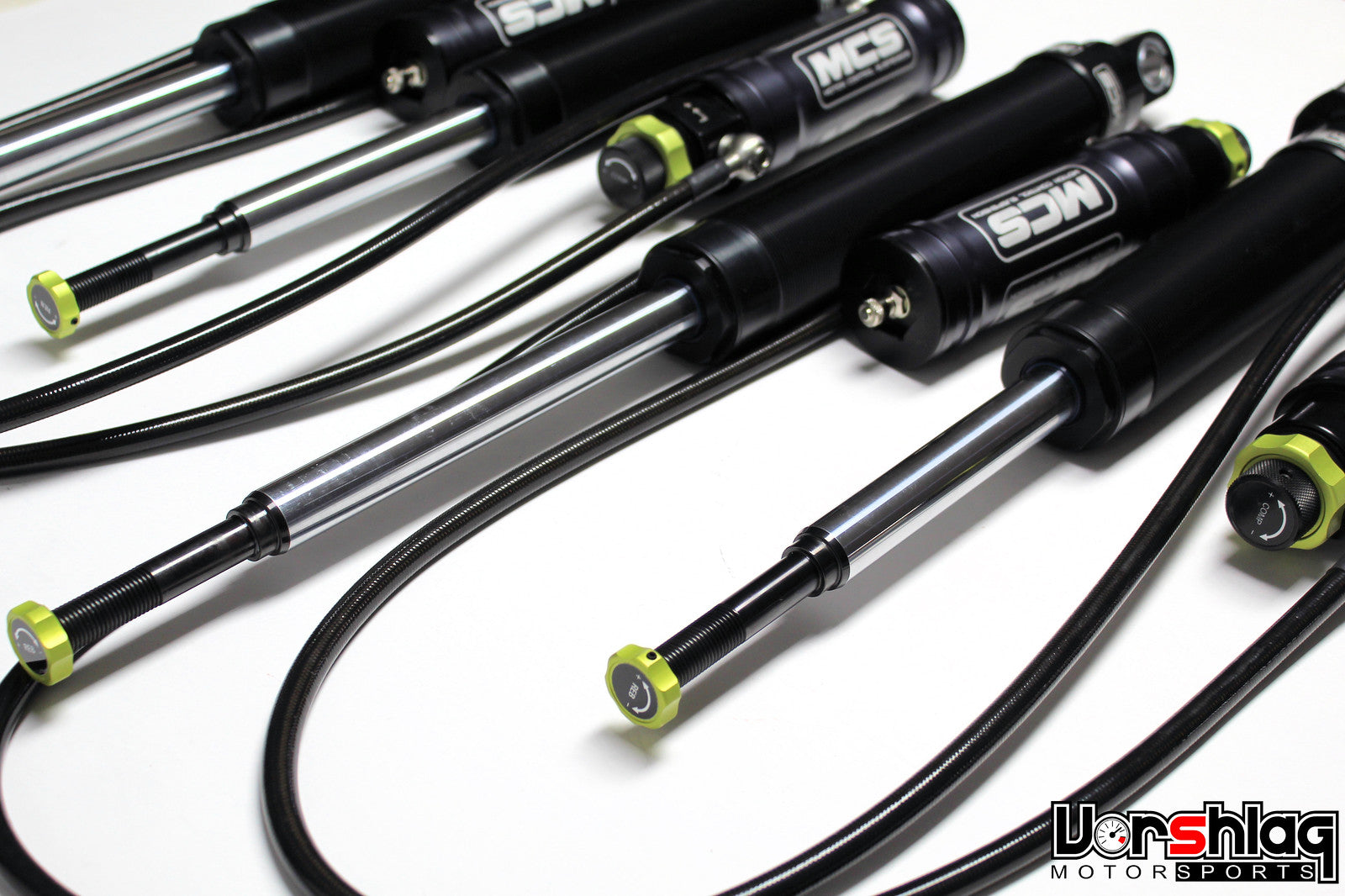 MCS RR3 Remote Triple Adjustable Monotube Dampers (C8 Corvette)