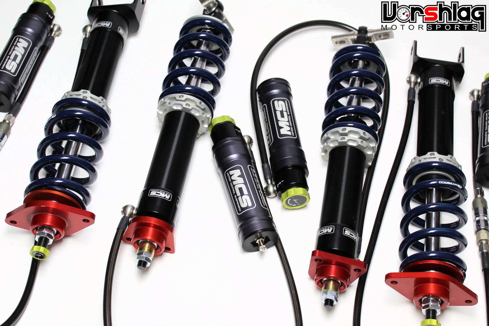 MCS RR2 Remote Double Adjustable Monotube Dampers (C5/C6 Corvette)