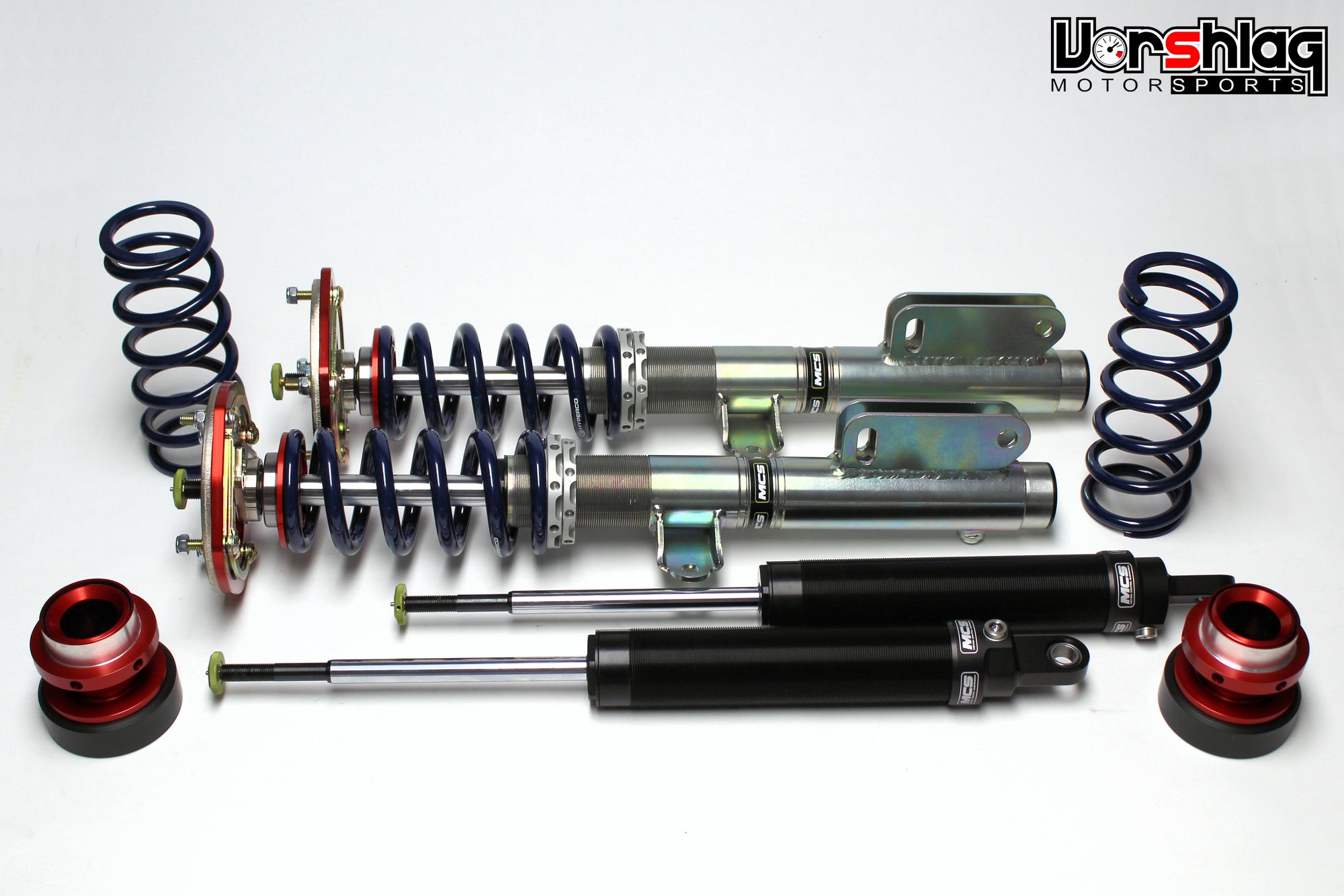 MCS TT2 Internal Double Adjustable Monotube Dampers (S197 Mustang)