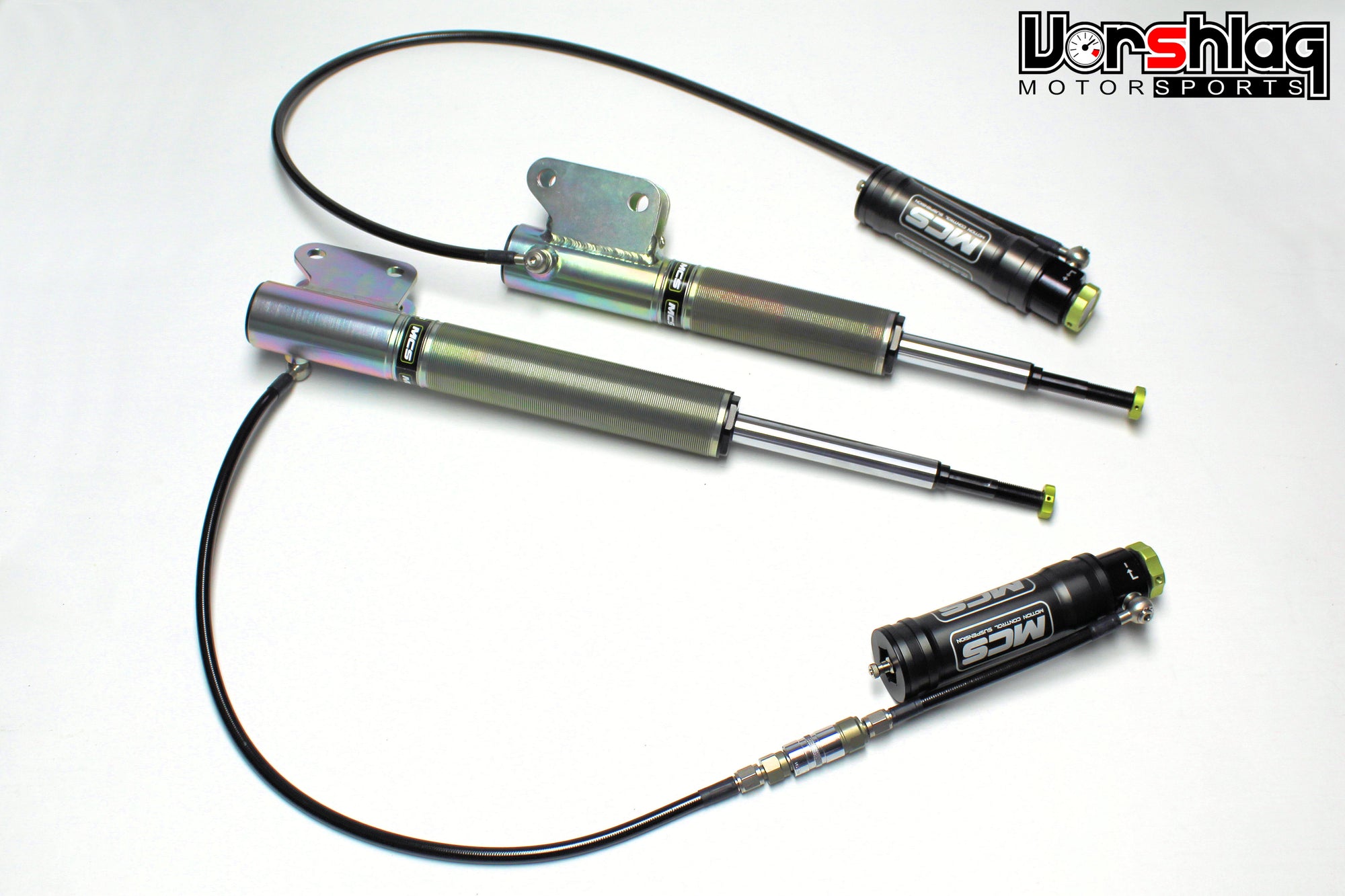 MCS RR3 Remote Triple Adjustable Monotube Dampers (Subaru GD)