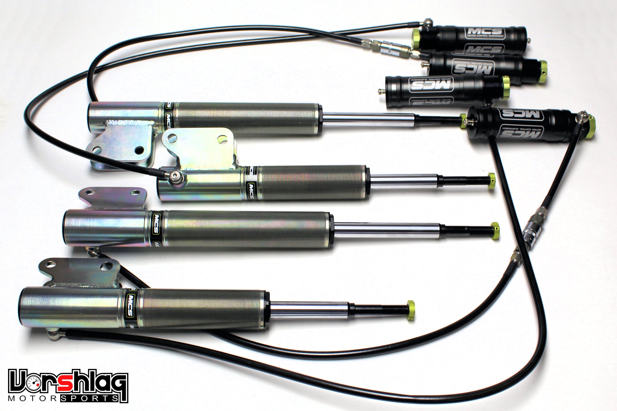 MCS RR3 Remote Triple Adjustable Monotube Dampers (Subaru GD)