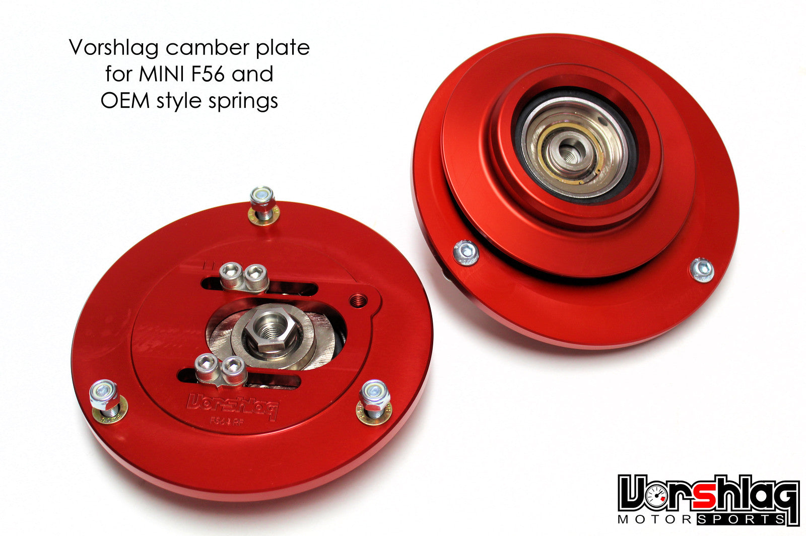 Vorshlag F56 MINI (2014-up) Camber Plates & OEM Perches
