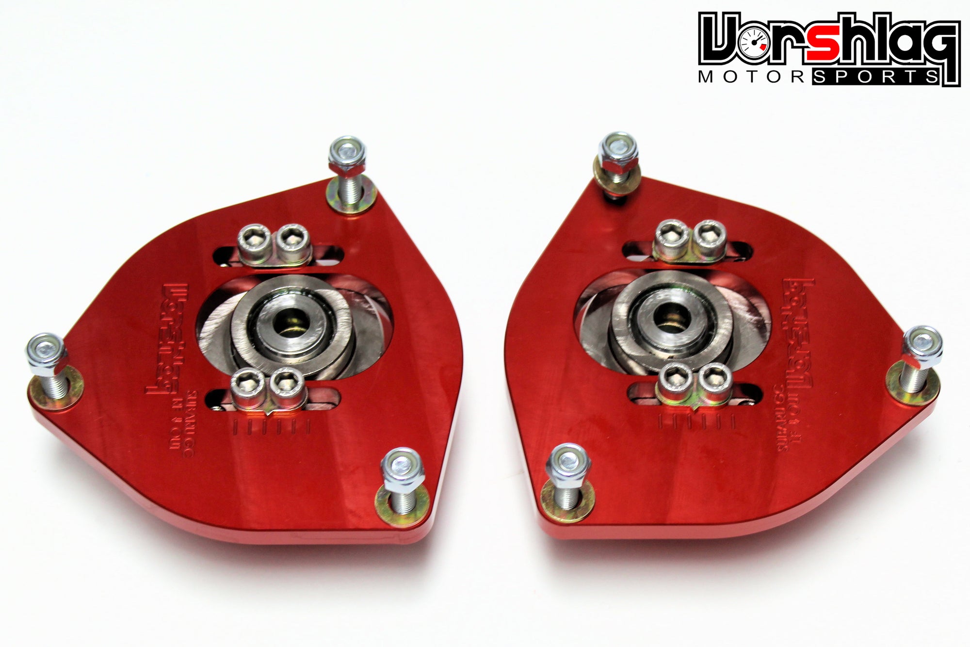 Vorshlag Subaru GC High Caster Camber Plates & Perches, Front