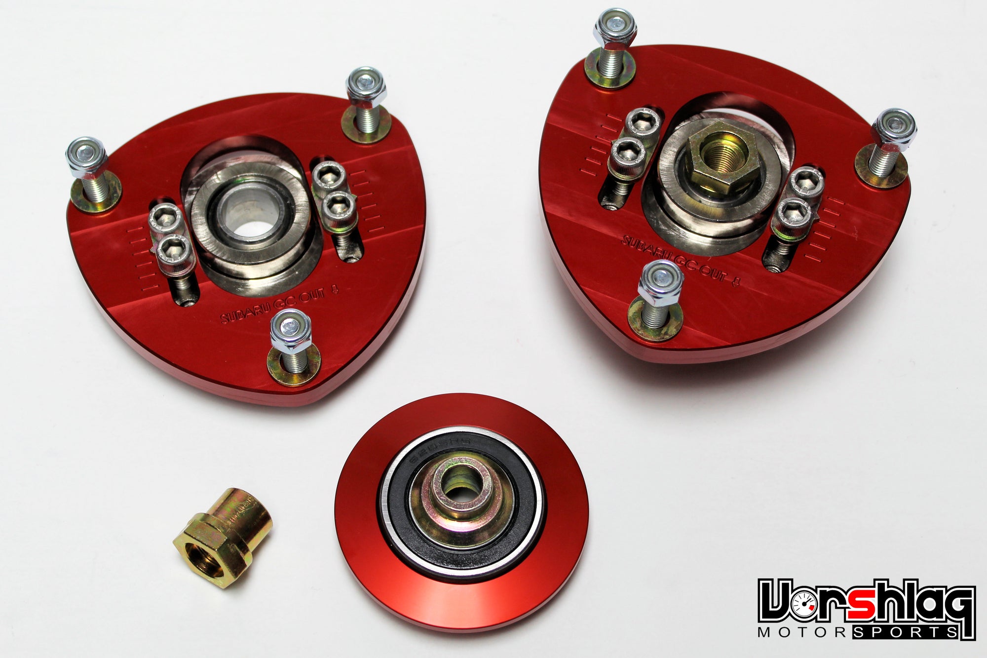 Vorshlag Subaru GC Camber Plates & Perches, Rear