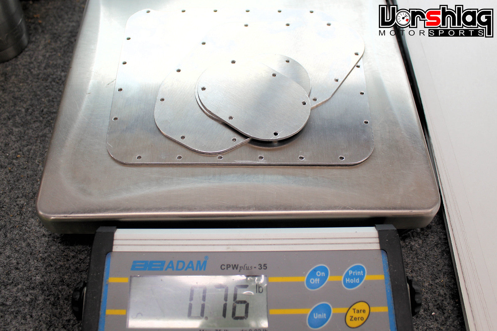 S550 Mustang Firewall Block Off Plate Kit - Aluminum