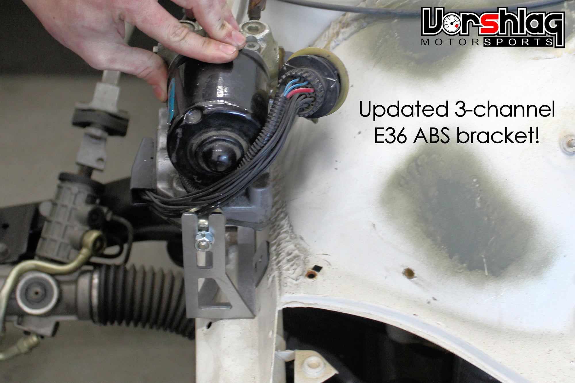 Vorshlag E36 ABS Pump Relocation Bracket Kit