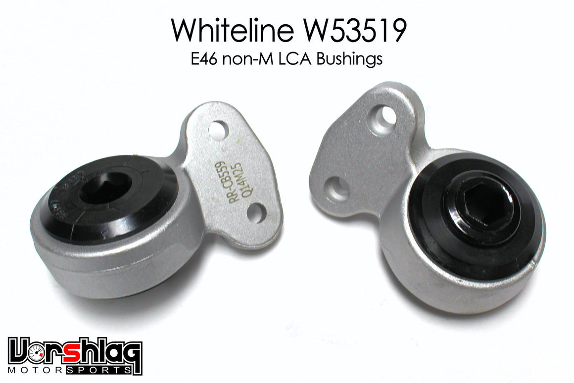 Whiteline Front Control Arm bushings for BMW E46 non-M