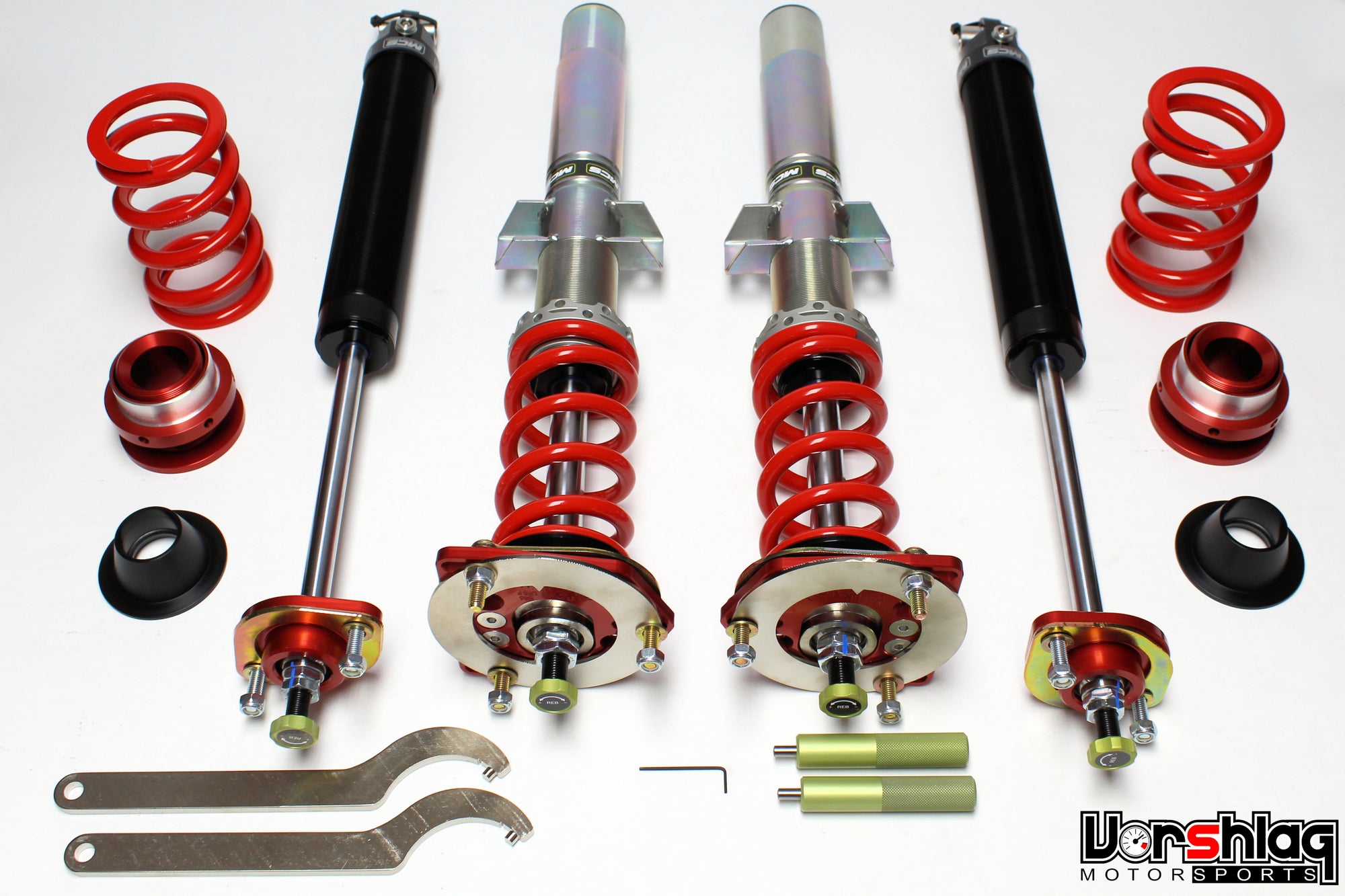 MCS TT1 Single Adjustable Monotube Dampers (BMW E46)