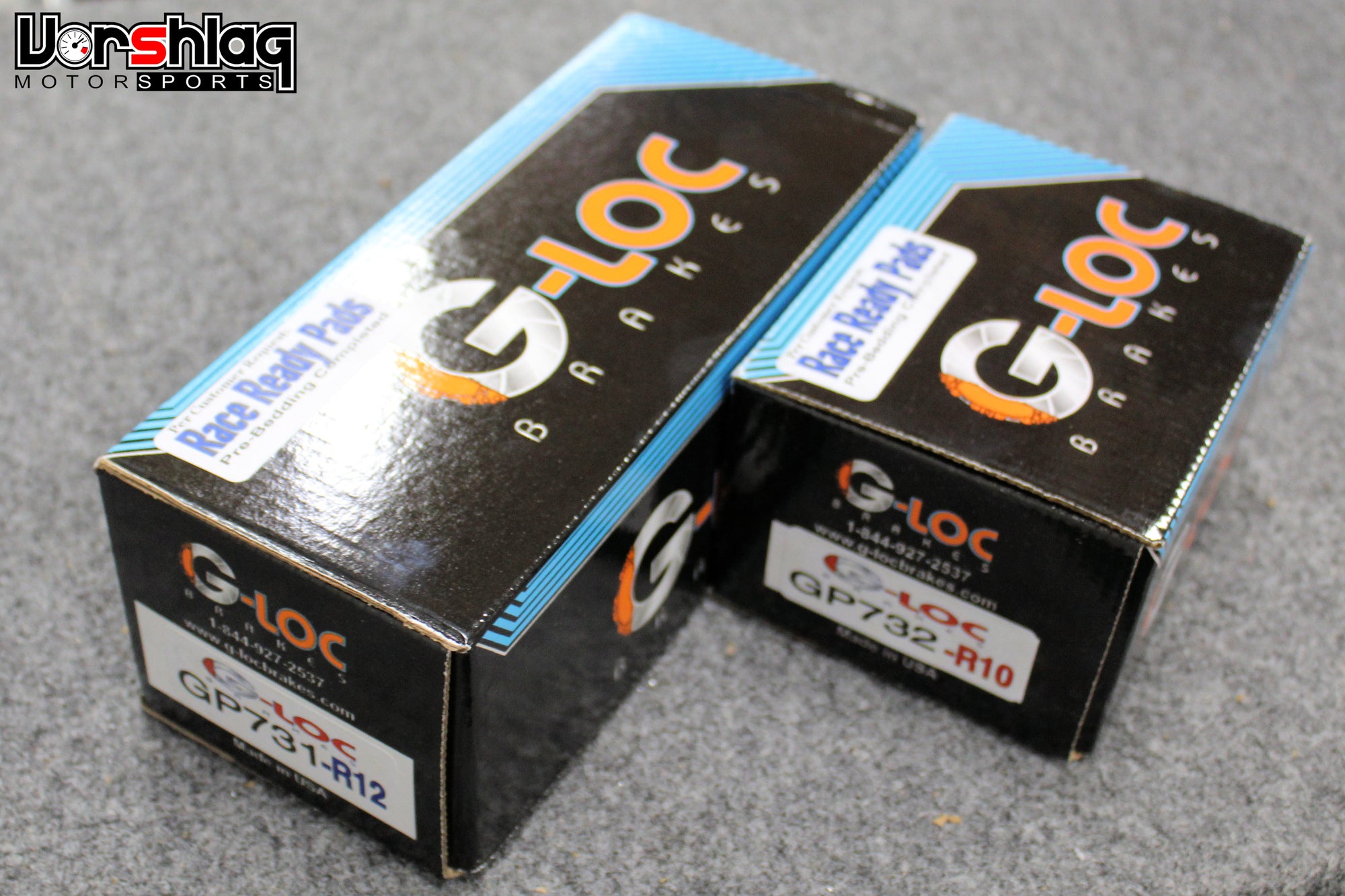 G-LOC Brake Pads, Front, 2005-2013 C6 Corvette - Base and Z51