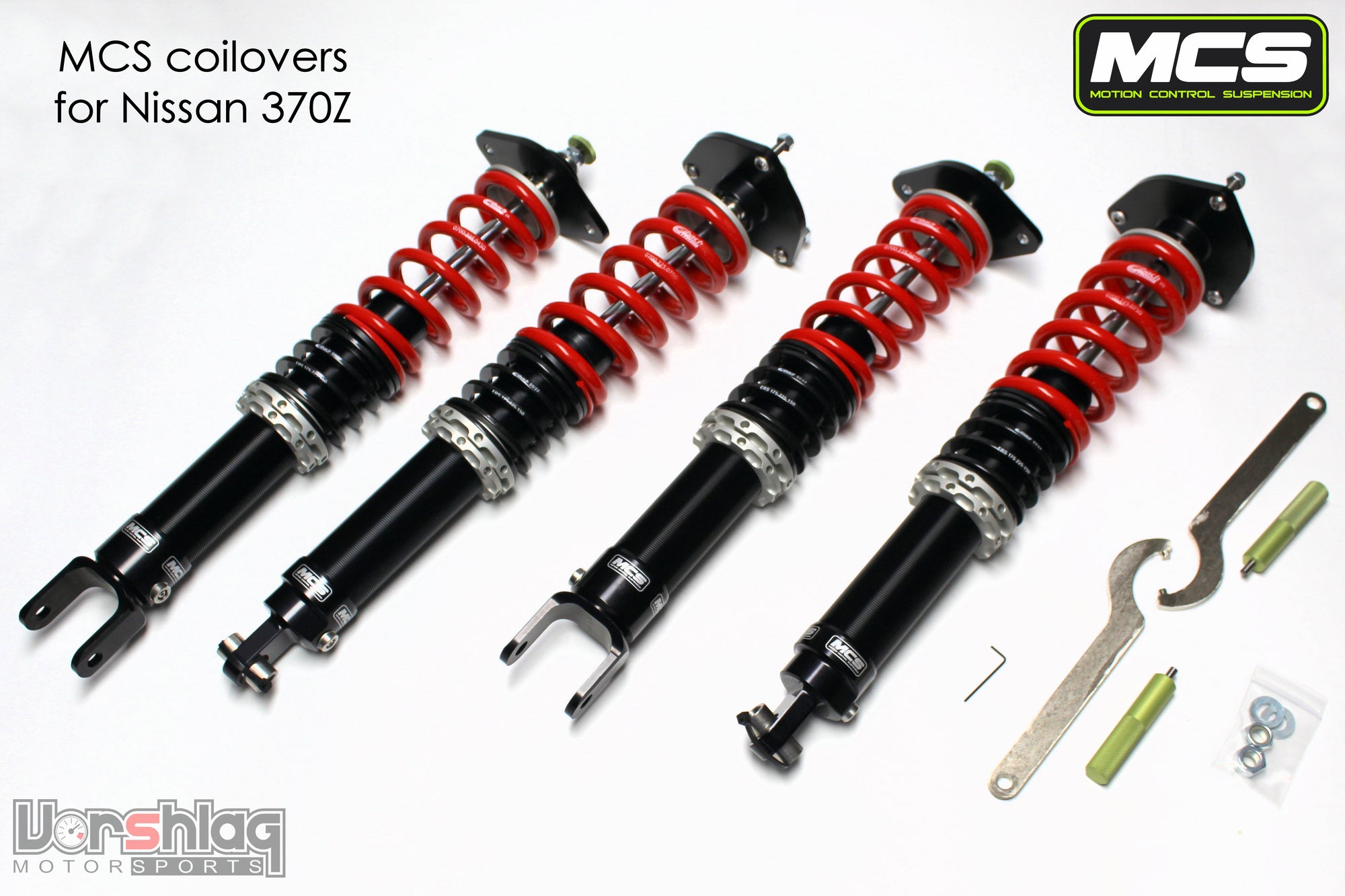 MCS TT1 Single Adjustable Monotube Dampers (Nissan 370Z)