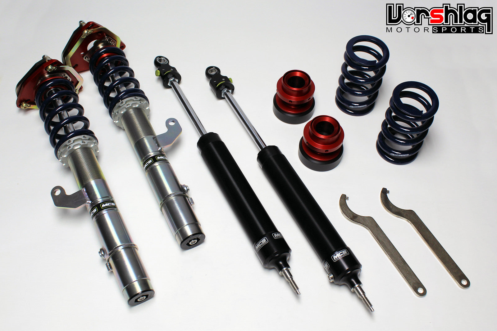 MCS TT1 Single Adjustable Monotube Dampers (Mk 3 Audi TT / Mk7 VW Golf)