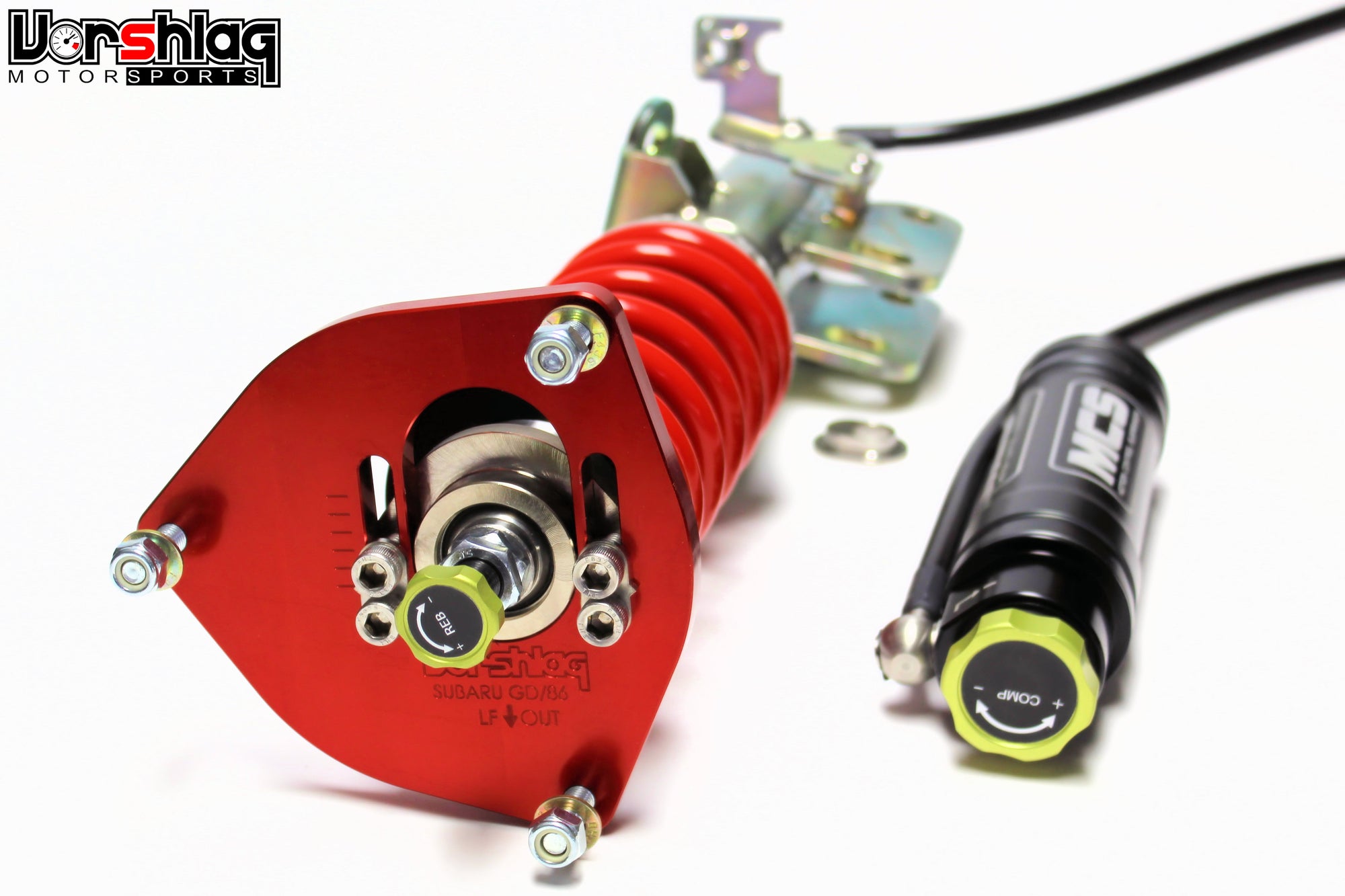 MCS RR2 Remote Double Adjustable Monotube Dampers (BRZ/GR86/FR-S)