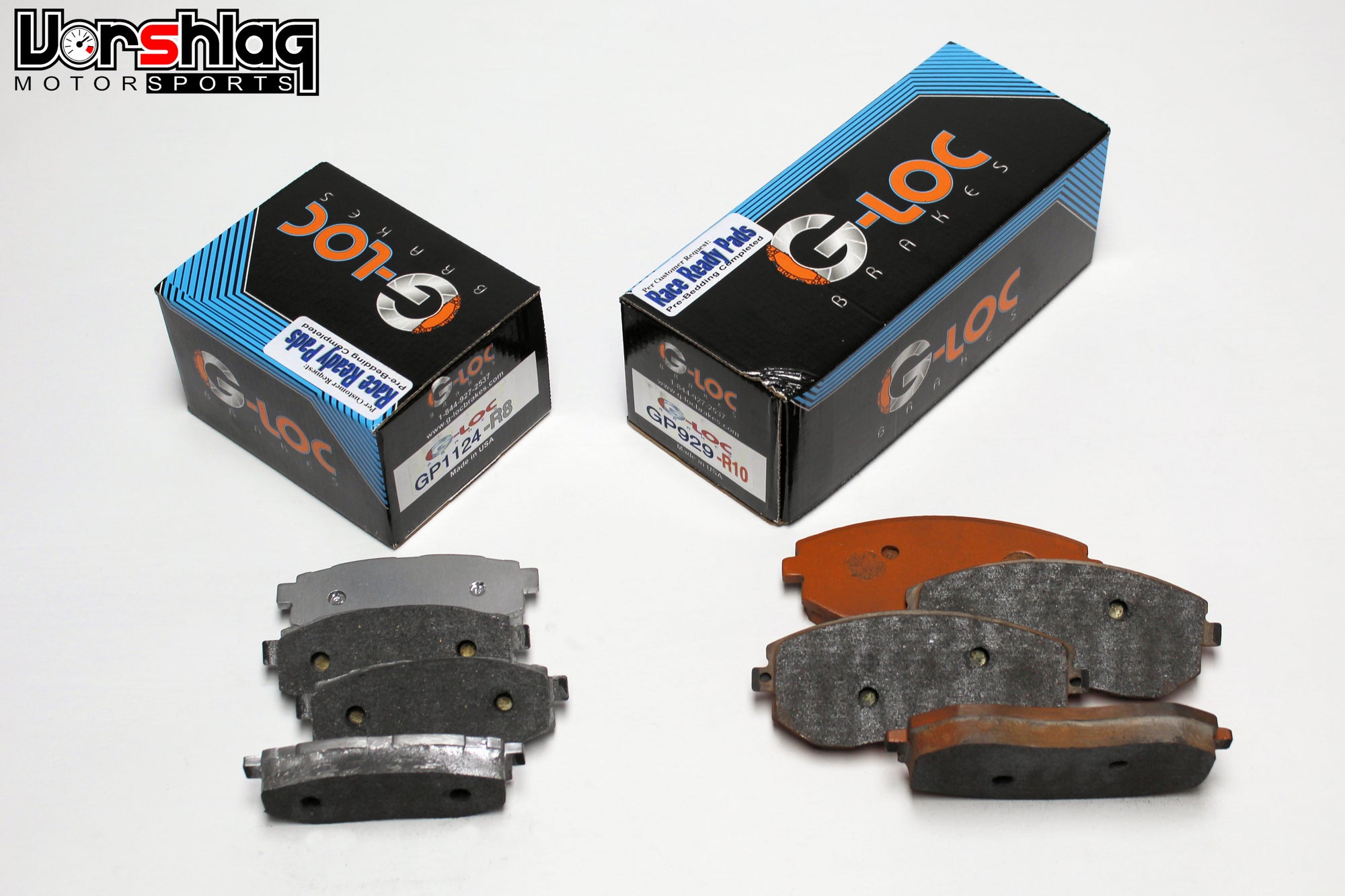 G-LOC Front Pads for BRZ/FRS