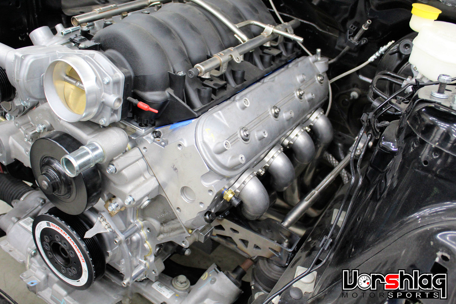 Vorshlag S550 LS Swap 1-7/8" Long Tube Header Kit, Stainless Steel