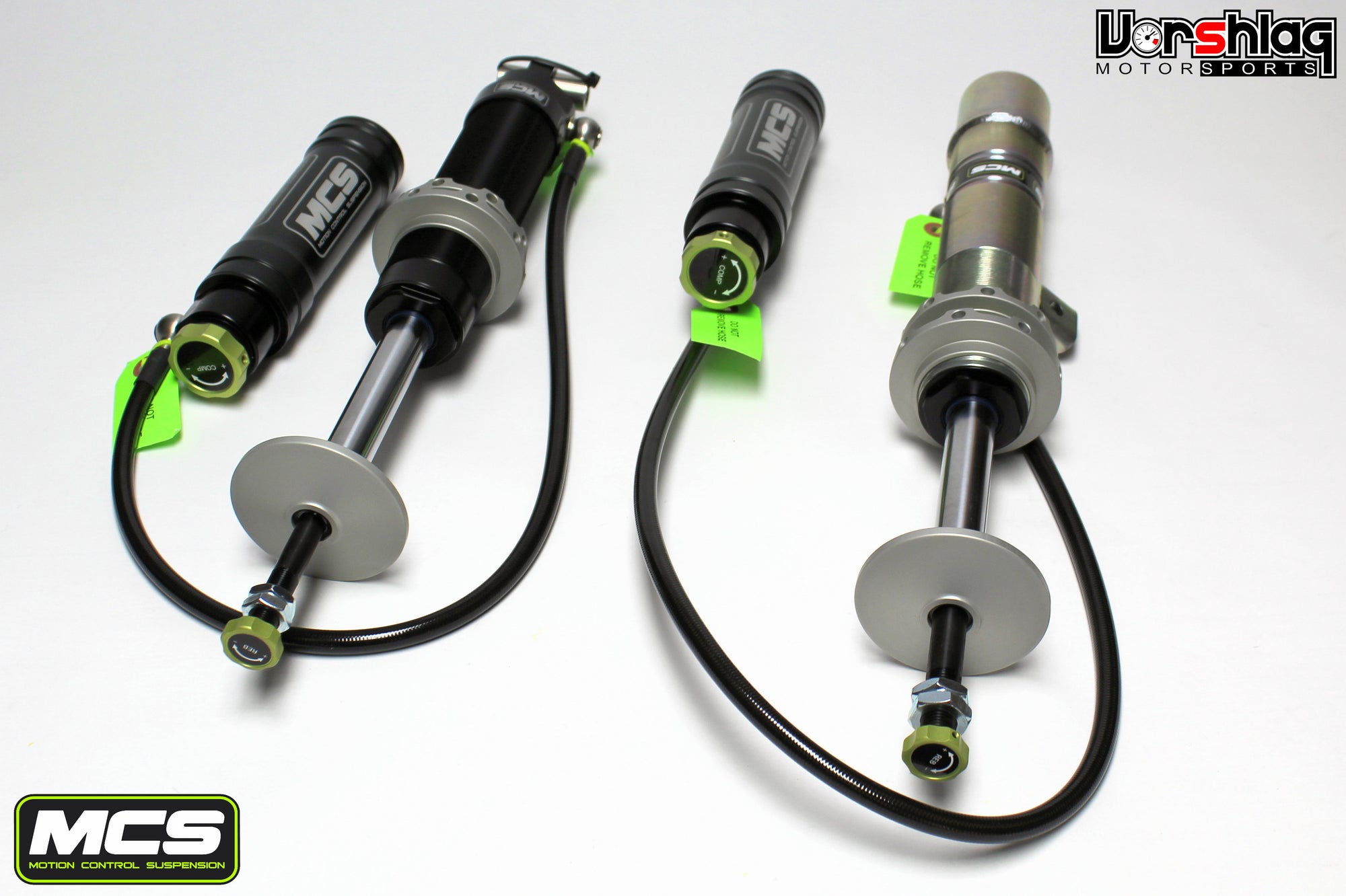 MCS RR2 Remote Double Adjustable Monotube Dampers (MINI R53)