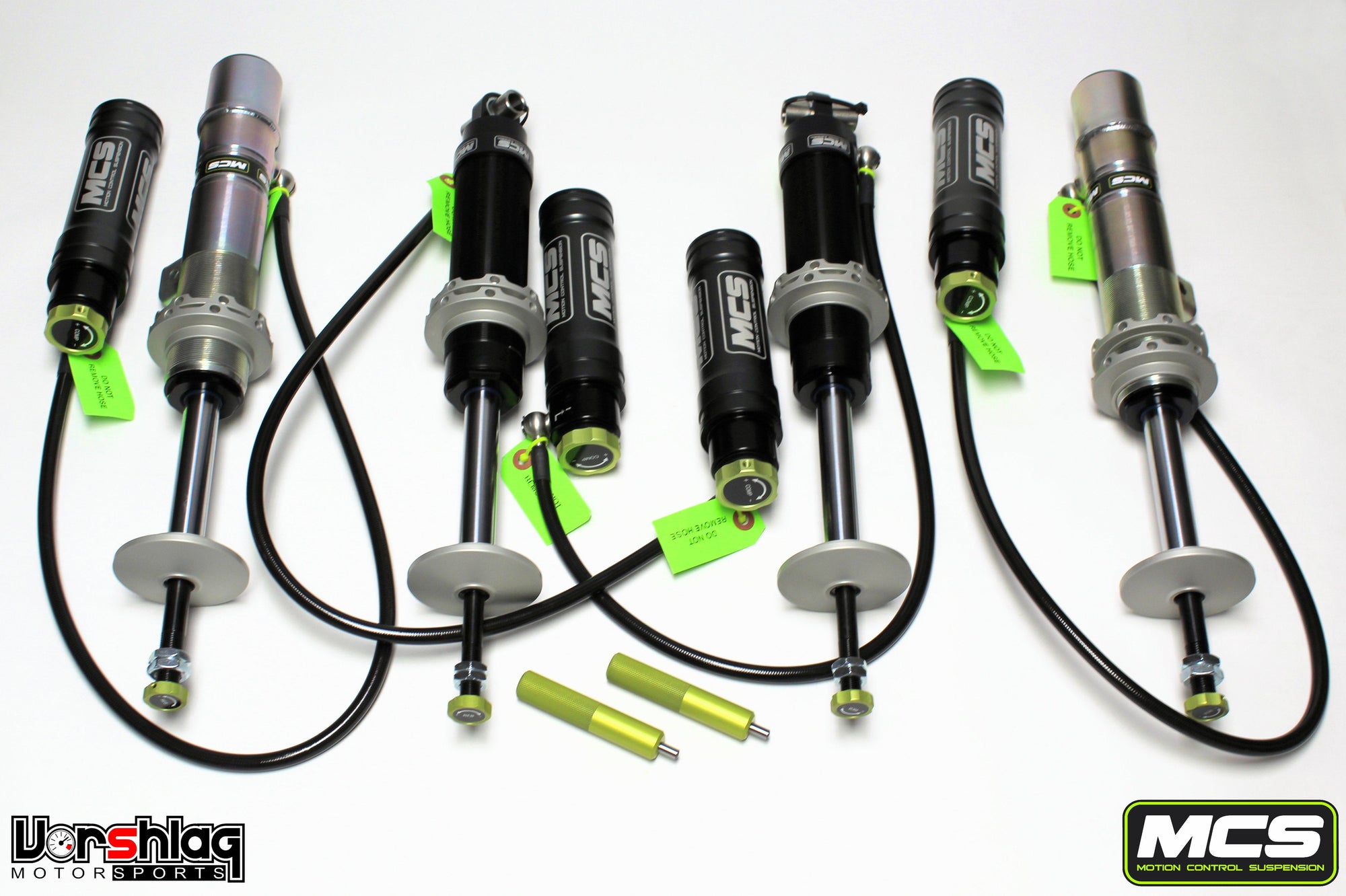 MCS RR2 Remote Double Adjustable Monotube Dampers (MINI R56)