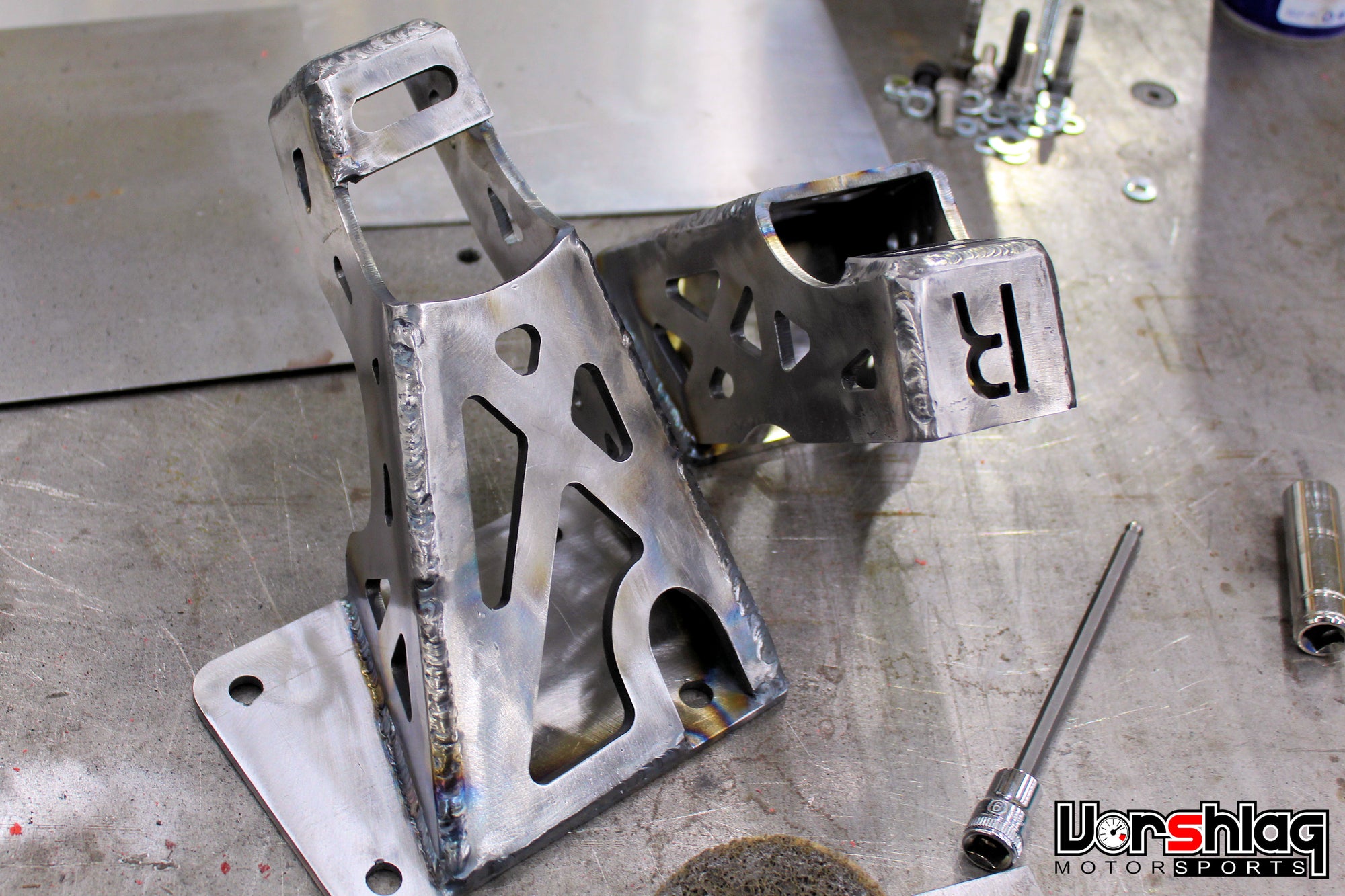 Vorshlag S550 and S197 Mustang LS V8 Swap Engine Mount Kit