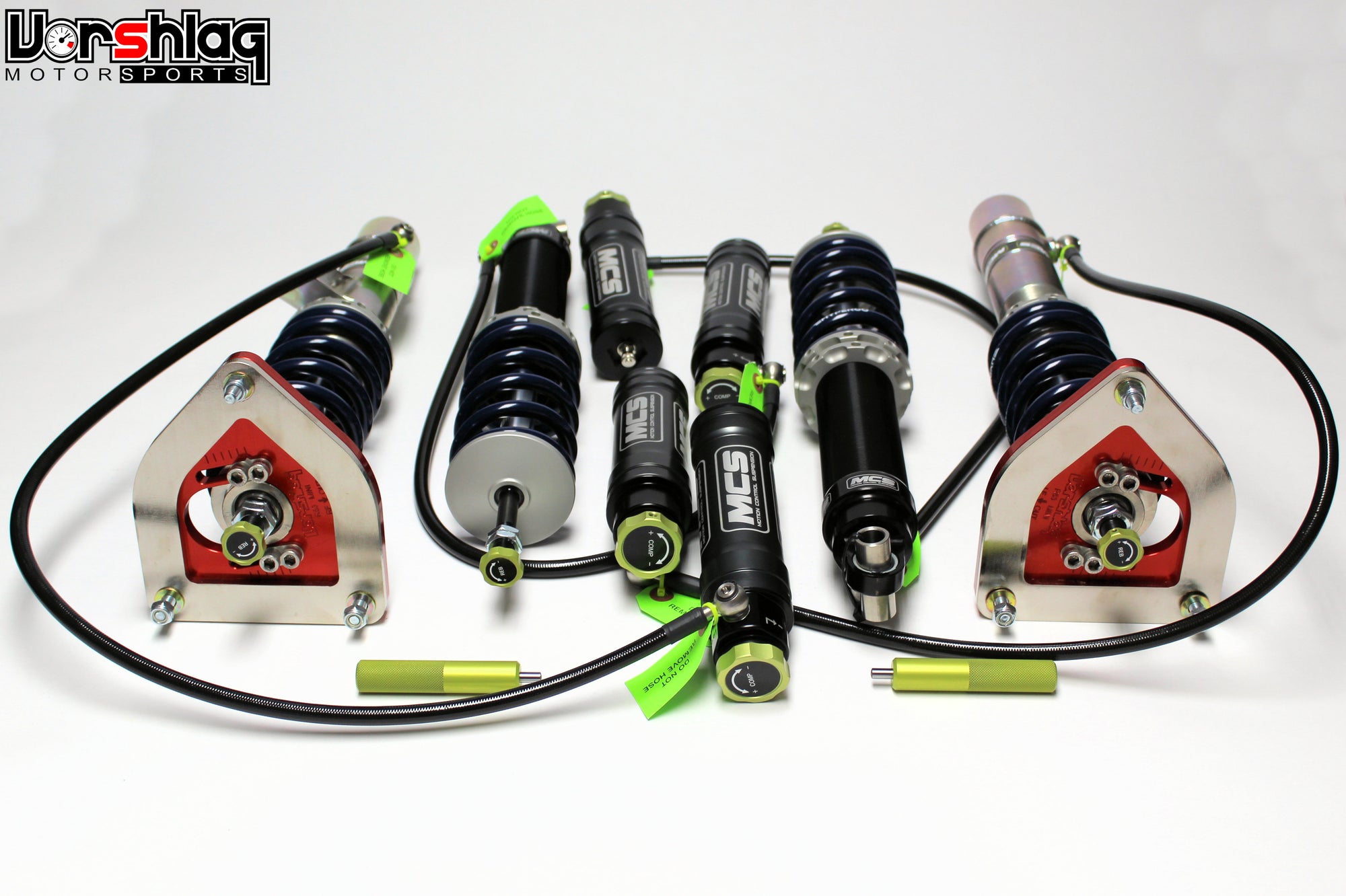 MCS RR2 Remote Double Adjustable Monotube Dampers (MINI R53)