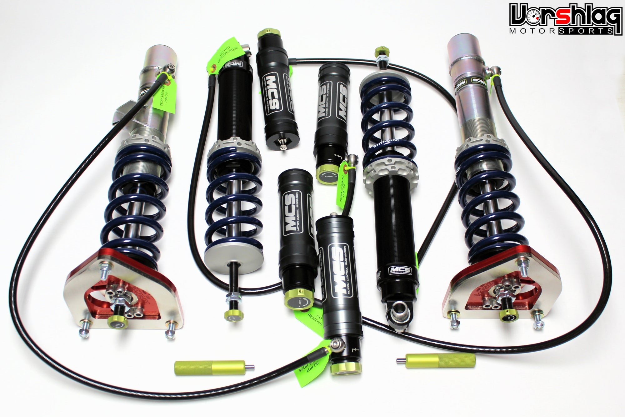 MCS RR2 Remote Double Adjustable Monotube Dampers (MINI R53)