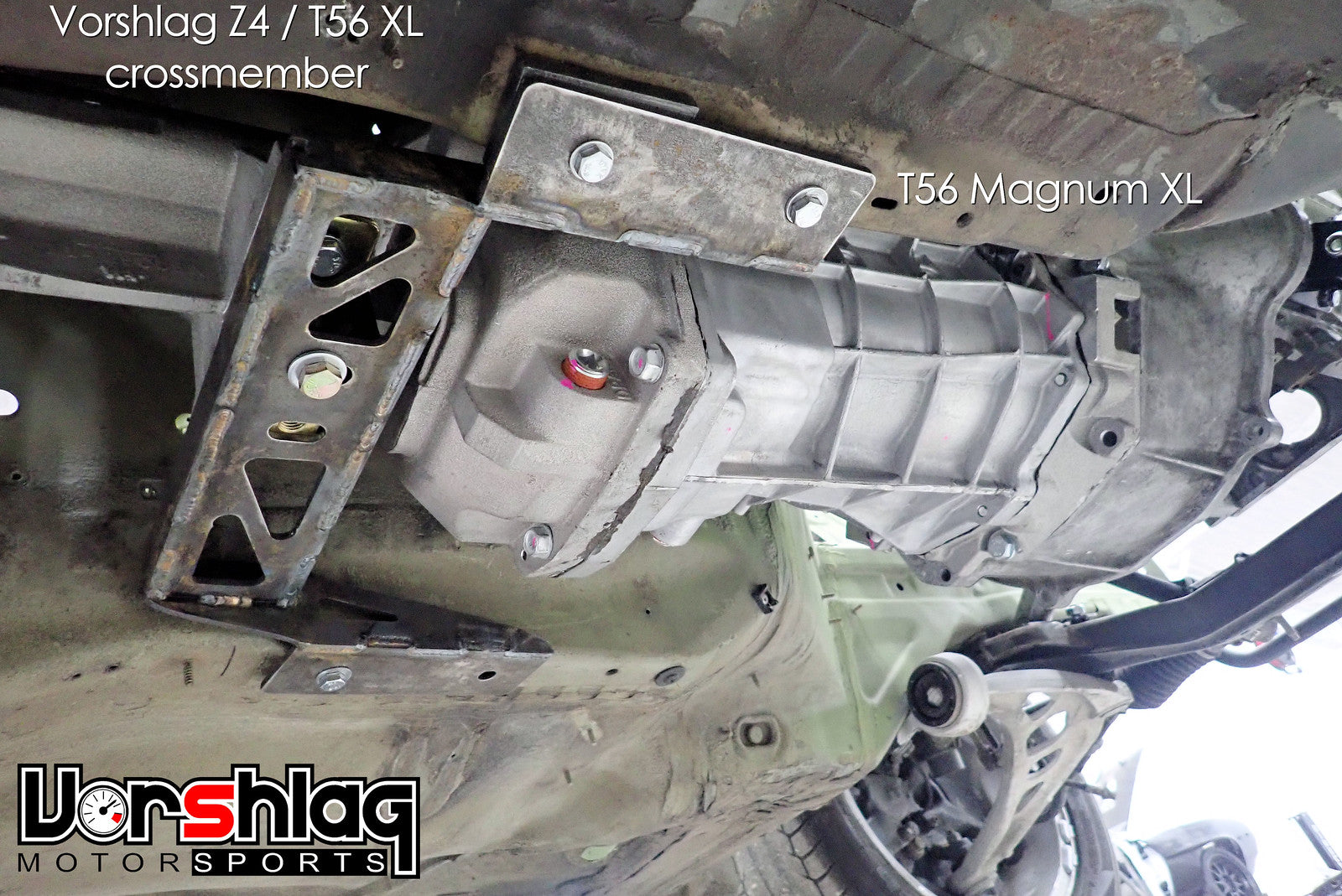 Vorshlag BMW Z4 T56 Magnum Transmission Crossmember Kit