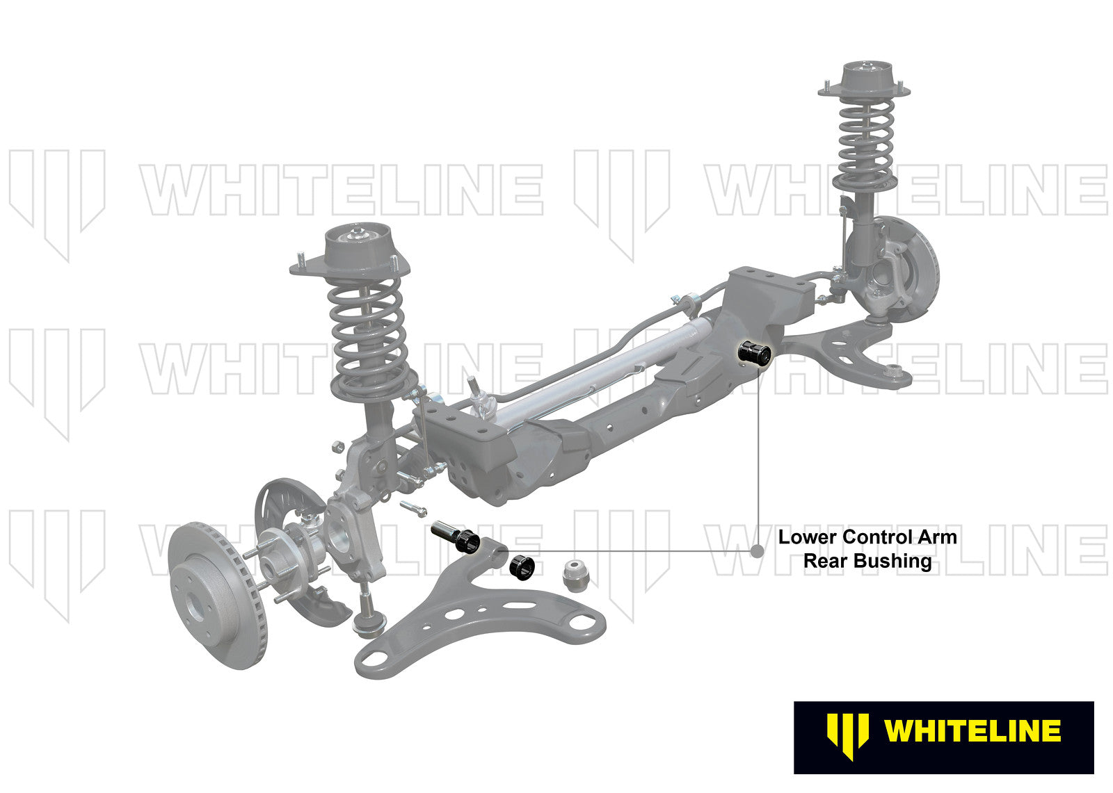 Whiteline Front Control Arm Lower - Inner Rear Bushing Kit -  (BRZ/GR86/FR-S) W0509