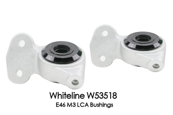 Whiteline Front Control Arm bushings for BMW E46 M3