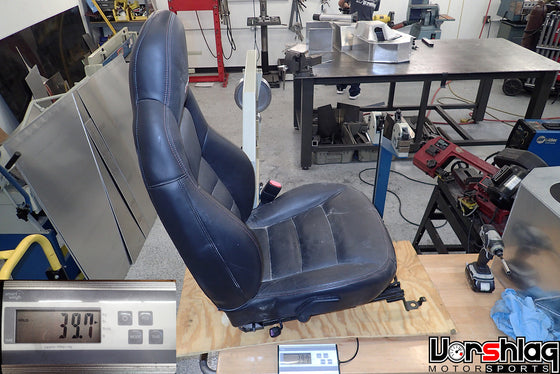 C6 Corvette Z06 Passenger Seat – Black Leather (used)