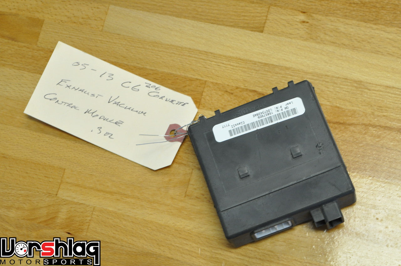 C6 Exhaust Vacuum Control Module (used) 15857909