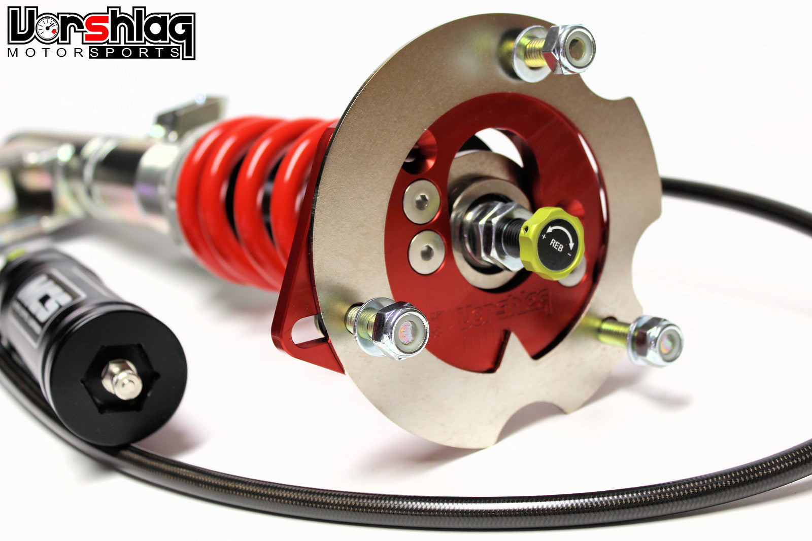 MCS RR3 Remote Triples Adjustable Monotube Dampers (Ford S550 Mustang PP2/GT350)