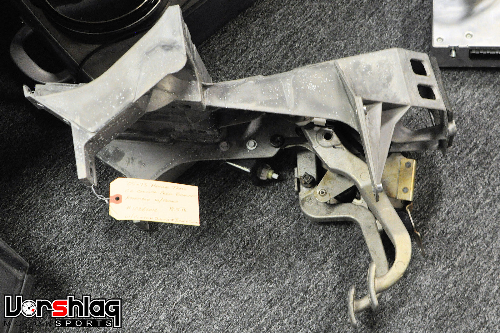 C6 Aluminum Pedal Box w/ Brake + Clutch Pedals (used)