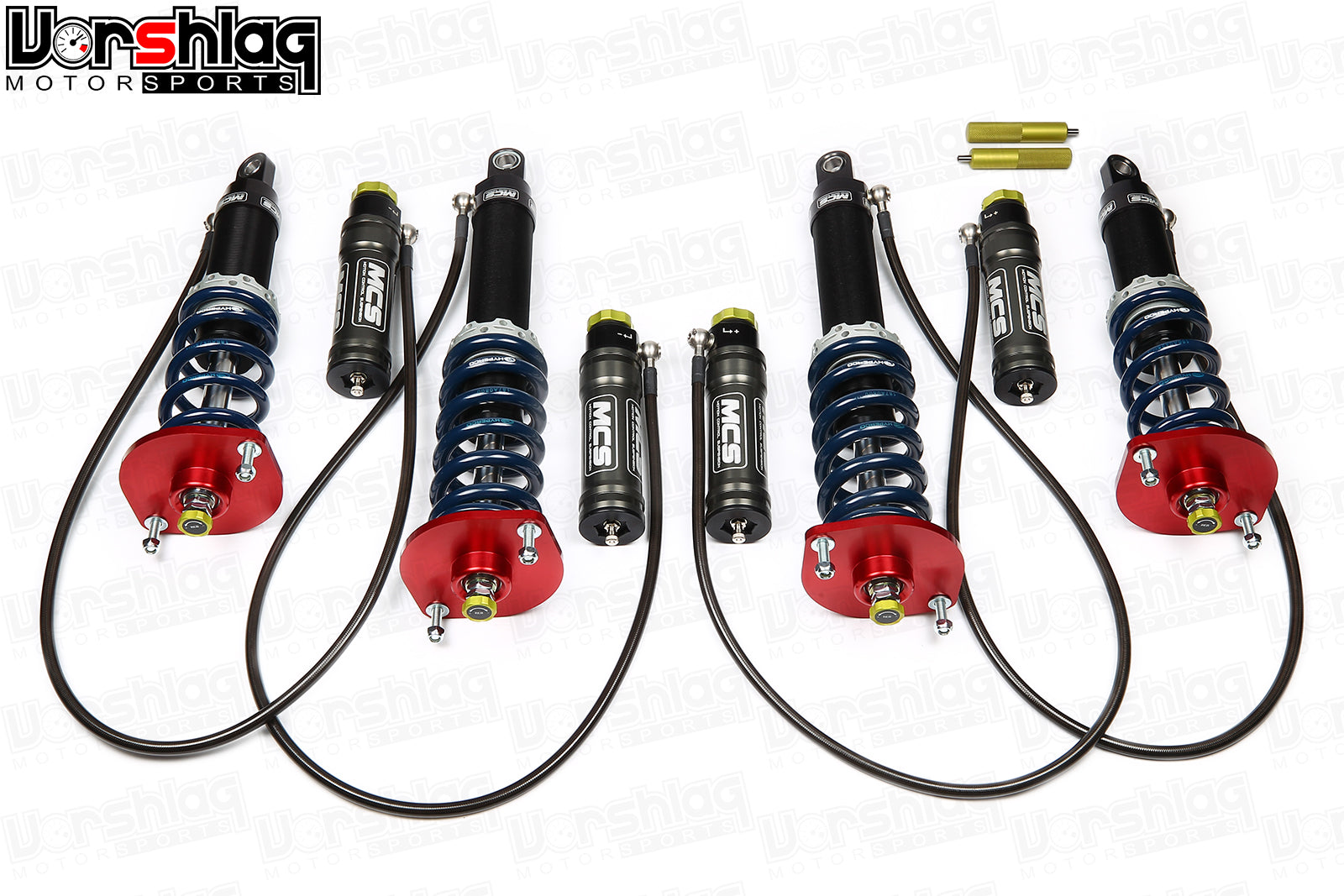 MCS RR2 Remote Double Adjustable Monotube Dampers (NA/NB Miata)